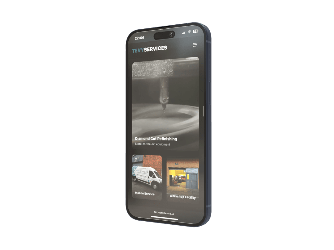 Touch-optimised design